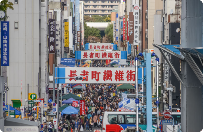 長者町繊維街